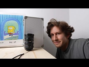 World’s Closest Look at Spongebob ($220 Animation Cel)