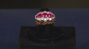 David Webb Burmese Ruby & Diamond Ring