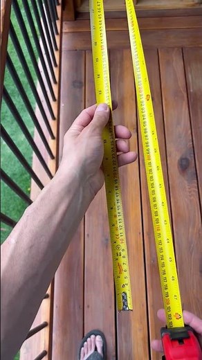 Tape Measure Birthday Trick