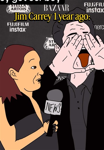 They got him #jimcarrey #clone #hollyweird #animation #cartoon | jim carrey