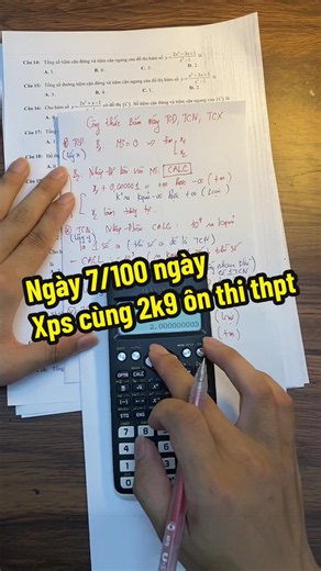 Ngày 7/100: Xuất phát sớm cùng 2k9 ôn thi thpt 2027 #xuhuongtiktok #toan12 #thptqg #2k9xps #2k9