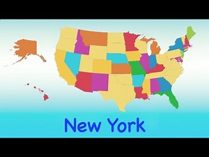 50 STATES THAT RHYME🇺🇸 | Learn the 50 United States | Patriotic Songs for Kids| Raggs Music