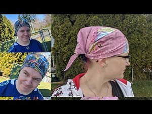 How to sew a surgical cap