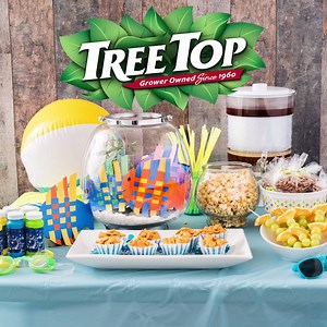 Pool party? More like cool party! Make a splash at the snack table and squeeze the last drop out of summer vacation. | Tree Top