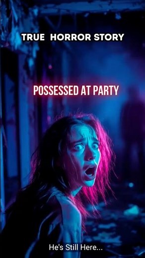 Girl Possessed at a Party 😱 | Real Scary Encounter Caught on Camera | Horror Story #shorts