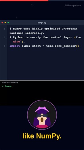 Python's secret weapon for AI domination? 🤫 It's not its speed! #Shorts #Python