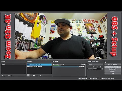 Para-holiX: "Zoom Q2n-4K and OBS Setup + Scene Settings Capture"