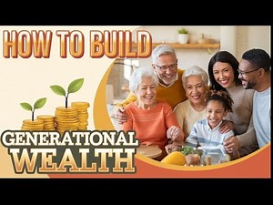 How to Build Generational Wealth (IMPORTANT)