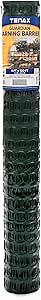 Tenax 2A250093 Guardian Warning Barrier HD 4'x100' Green Made in USA for Construction Projects and Garden Fencing, Animal Barrier, Poultry, Deer, Patio