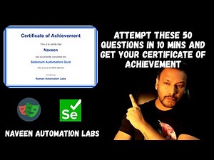 Free Automation Testing Quiz - Selenium & Playwright (With Certificate)