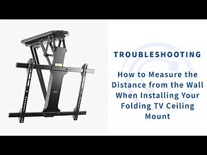 How To Measure The Distance For Your Ceiling Mount by VIVO