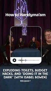 The Exploding Toilet That Started It All 🚽💥 (ft. Isabel Bowen)