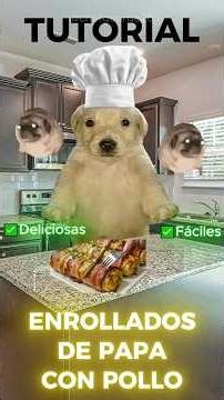 TUTORIAL DE ENROLLADOS DE PAPA CON POLLO