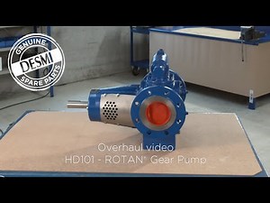 DESMI Overhaul Video HD 101 - ROTAN® Gear Pump