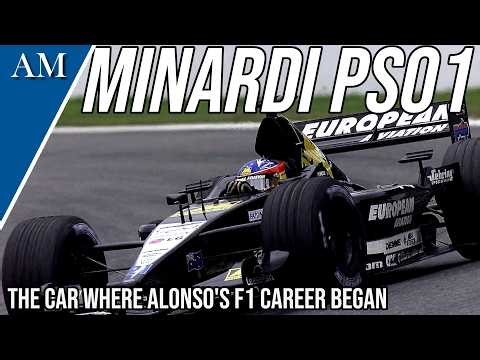 FERNANDO ALONSO'S FIRST F1 CAR! The Story of the Minardi PS01