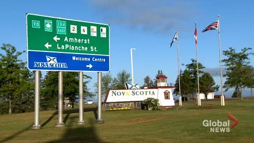 Nova Scotia opens border with New Brunswick