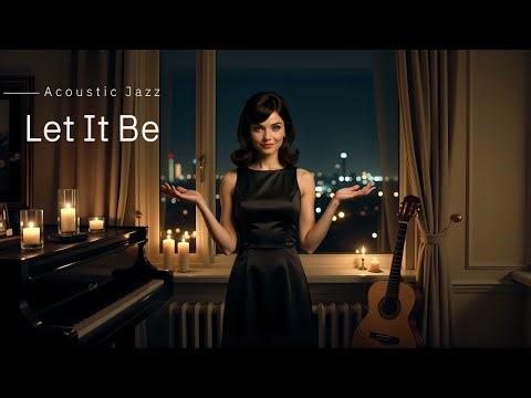 Let It Be - Acoustic Jazz Cover (The Beatles) | Relaxing 4K