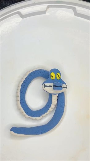 DIY Zootopia Snake Character #clay #zootopia #viral #viralvideo #zootopia2 #shorts #short #ytshorts