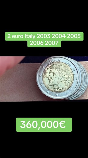 Exploring 2 Euro Coins from Italy (2003-2007)