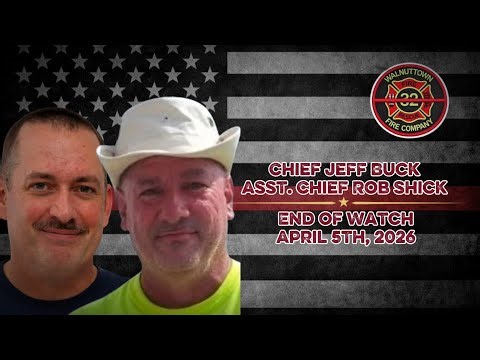 REST EASY, CHIEFS — Tribute Song for Chief Jeff Buck & Chief Rob Shick Jr. (Walnuttown Fire Company)