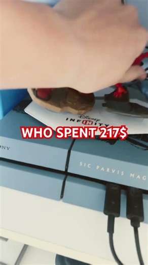 Who Spent 217$ On Disney Infinity Figures?! #shorts