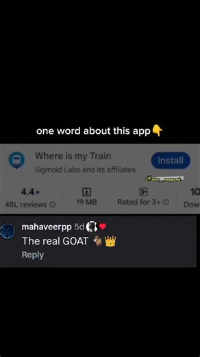 Ajit Gupta | “Where is My Train” is the unofficial MVP of Indian travel—the one app we all install for a single trip and keep forever because it just... | Instagram