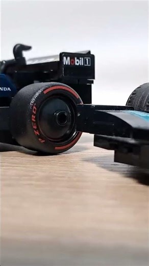 Lego F1 crash #shorts #lego #f1 #stopmotion
