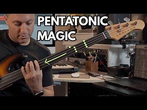 One Pentatonic Pattern, Endless Fretless Bass Lines