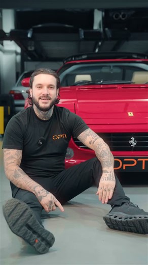 Opti Wash on Instagram: "A true icon through our doors. 🔴 This Ferrari 355 Spider came to Opti for a full two-stage paint correction, restoring depth and clarity to its beautiful paintwork before being protected with full XPEL PPF coverage. For classic cars, PPF is about freedom as much as protection. It preserves original paint, guards against stone chips, road rash and light scratches, and allows owners to enjoy driving their cars without the constant worry of damage or deterioration. With th