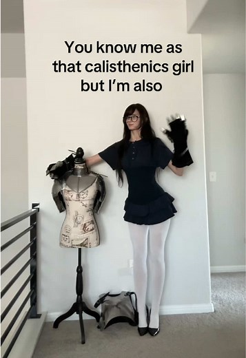 A girls gotta have hobbies #calisthenics #medieval #musician #twee | callisthenics
