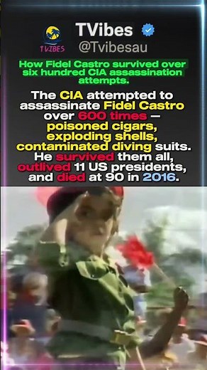 The CIA Tried to Kill Fidel Castro Over 600 Times — He Survived Every Attempt