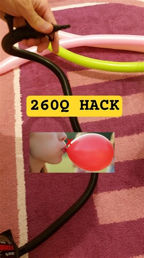 How to Inflate 260Q Modeling Balloons with an Hand Pump 🎈