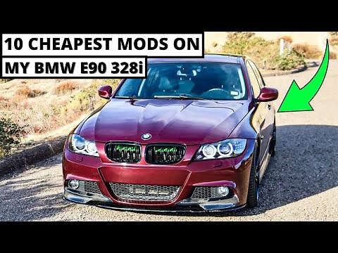 TOP 10 CHEAPEST MODS ON MY BMW E90 328i