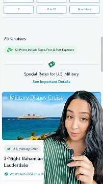 Trying to figure out where Disney hides those military Disney cruise discounts? Same 😂