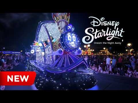 Disney Starlight: Dream the Night Away Full Parade | Magic Kingdom 4K