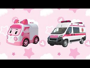 車の種類を学ぼう | 幼児教育 | 子供向けの教育漫画 | キッズアニメ | 救助隊 | カーアニメ | ロボカーポリー テレビ