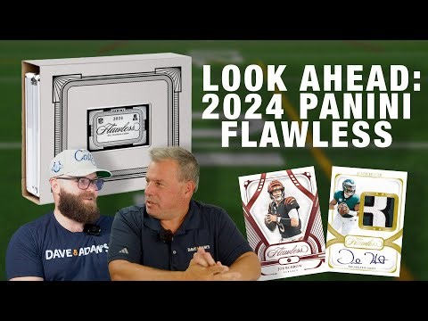 LOOK AHEAD 👀 2024 PANINI FLAWLESS FOOTBALL