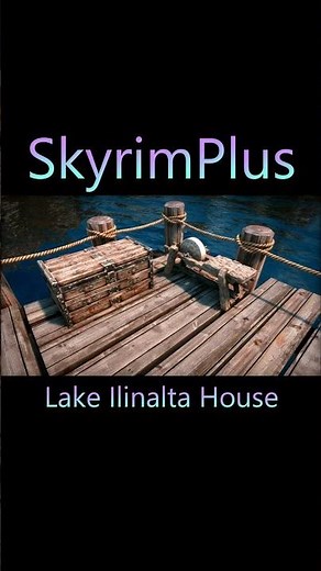 Lake Ilinalta House, for Skyrim PC (AE/SE/LE) #skyrim #skyrimmodding #skyrimmods #elderscrolls