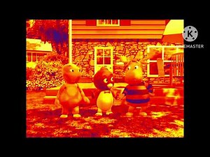 the backyardigans catch that train snack time song robot flip