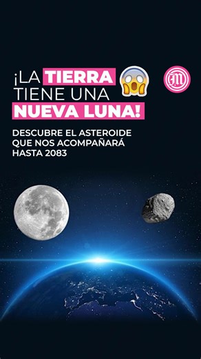 La Tierra tiene un nuevo compañero cósmico 🌍🛰️ El asteroide 2025 PN7 orbita junto a nuestro planeta como una “cuasi-luna” y nos acompañará hasta 2083. No representa peligro, pero sí una oportunidad única para la ciencia. #Espacio #Astronomía #Asteroide #Ciencia | Diario de Morelos