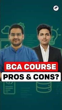 😱BCA 2025 Worth It? BCA Pros vs Cons | Reality of BCA Course! #shorts #bcacourse #bcastudents #viral