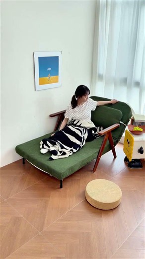 一人暮らしの救世主！狭い部屋も広々になる折りたたみソファベッド #ソファ #インテリア