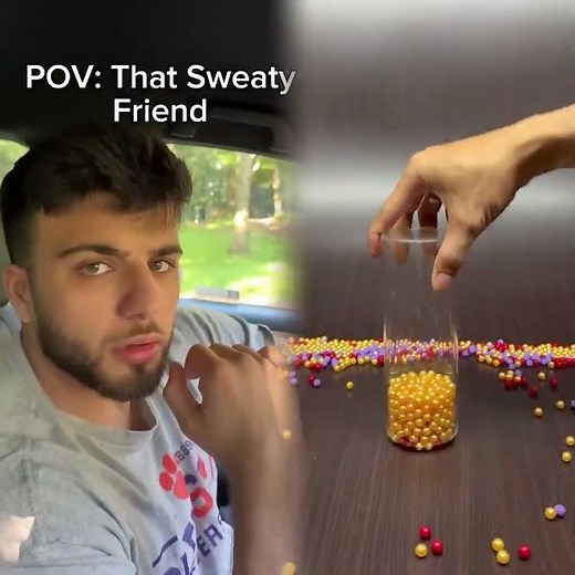 That Sweaty Friend Be Like🥵 (PART 2) #tiktokuni #fypシ゚viral #pov #foryoupage #fypツ 😉