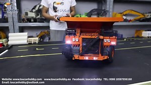 14K views · 2K reactions | 1/20 RC Metal Hydraulic Mine Truck CAT 793D Dumper Model, I6X Radio, Lights, two speed gear. Differential and rear drive. | Toucanhobby | Facebook