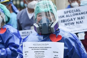 Nurses' group seeks P50K salary to help stem exodus of healthcare workers