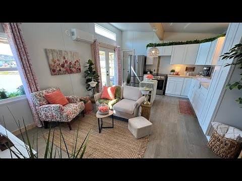 Home Tour The Ace 560 sq ft $75k-2 yrs FREE LOT RENT w/Purchase @ Spencer, Tn Tiny Home Community 🏡