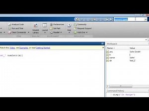 Mind Luster - Learn Introducing MATLAB Fundamental Classes Data Types