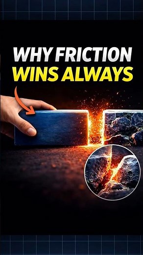 Why Friction Stops Everything | Why things Happen