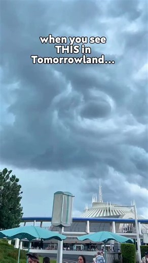 Disney Food Blog on Instagram: "Soooo…do we run and hide? Orrrr…what’s the protocol here?! ⛈️"