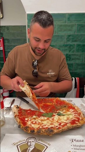 On our trip to Naples, we visited the famous Antica Pizzeria Da Michele.